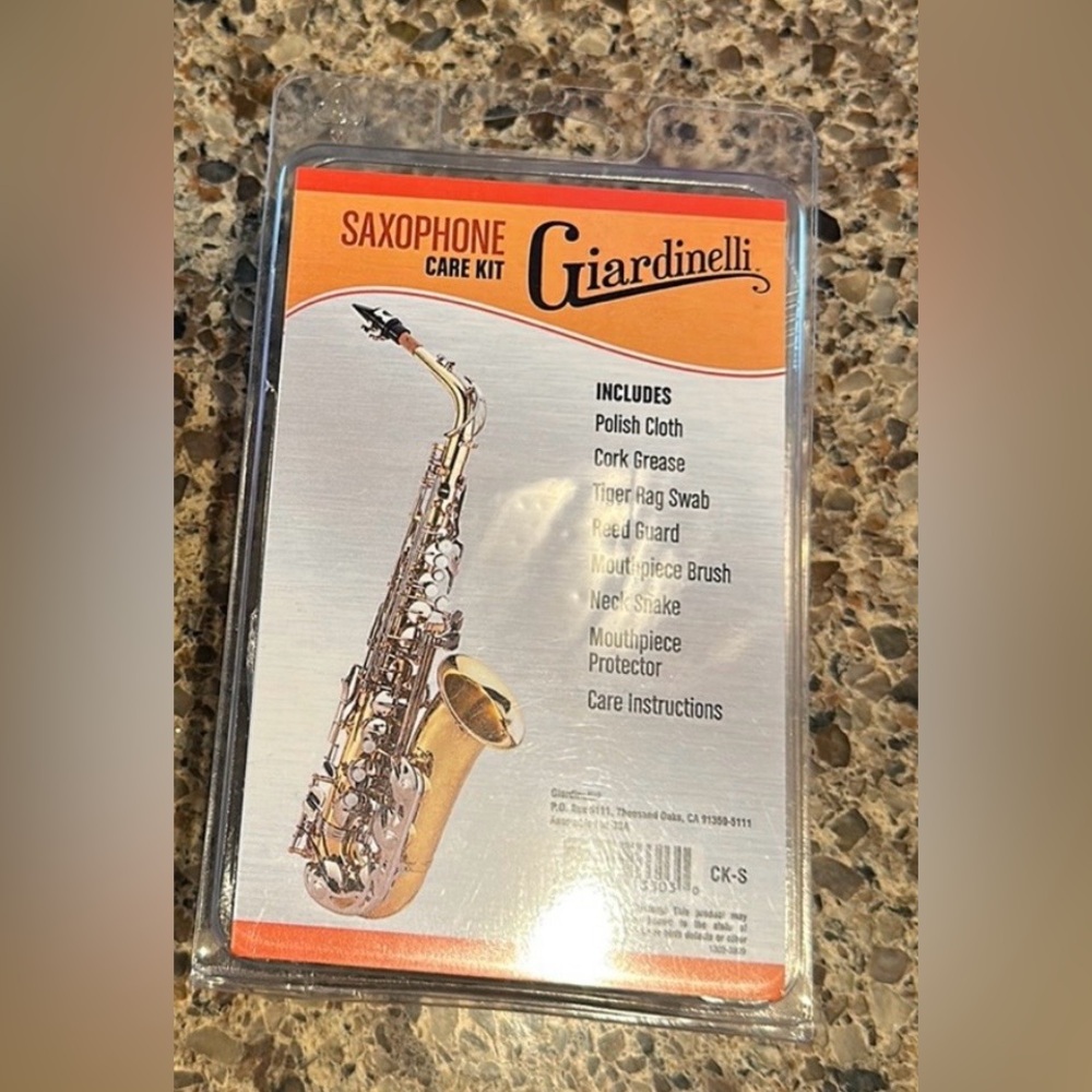New Saxophone care kit
